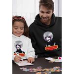 Fashion, accesorii si bijuterii - Barbati - Imbracaminte - Hanorace barbati - Hanorac Barbati Fnaf Marionette Five Nights at Freddy Horror Halloween, negru, marime 2XL - Infinity.ro