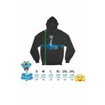 Fashion, accesorii si bijuterii - Barbati - Imbracaminte - Hanorace barbati - Hanorac Barbati Zootopia Gary Vipera Zootropolis Sarpe, negru, marime L - Infinity.ro