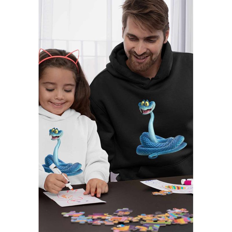 Fashion, accesorii si bijuterii - Barbati - Imbracaminte - Hanorace barbati - Hanorac Barbati Zootopia Gary Vipera Zootropolis Sarpe, negru, marime L - Infinity.ro