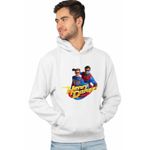 Fashion, accesorii si bijuterii - Barbati - Imbracaminte - Hanorace barbati - Hanorac Barbati Henry Danger Super Puteri, alb, marime XL - Infinity.ro