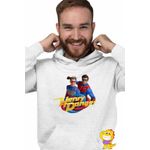 Fashion, accesorii si bijuterii - Barbati - Imbracaminte - Hanorace barbati - Hanorac Barbati Henry Danger Super Puteri, alb, marime XL - Infinity.ro