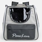 Petshop - Accesorii petshop - Culcusuri si custi - Genti si articole transport - Rucsac pentru transport animale de companie, Gri, 39x26x39cm - Infinity.ro