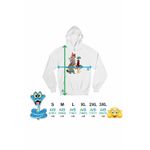 Fashion, accesorii si bijuterii - Barbati - Imbracaminte - Hanorace barbati - Hanorac Barbati Zootopia All Gang Zootropolis Zootropolis Nick Judy Politie, alb, marime 2XL - Infinity.ro