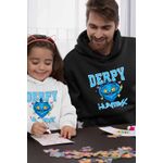 Fashion, accesorii si bijuterii - Barbati - Imbracaminte - Hanorace barbati - Hanorac Barbati Huntrix Derpy Pisica Kpop Demon Hunters, negru, marime L - Infinity.ro