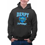 Fashion, accesorii si bijuterii - Barbati - Imbracaminte - Hanorace barbati - Hanorac Barbati Huntrix Derpy Pisica Kpop Demon Hunters, negru, marime L - Infinity.ro