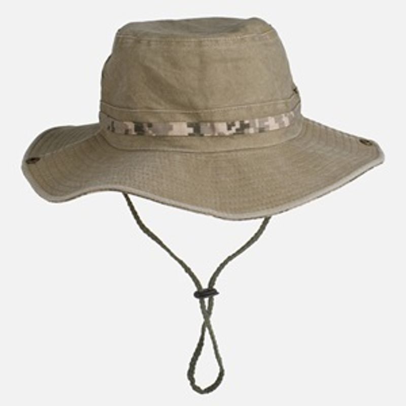 Fashion, accesorii si bijuterii - Femei - Accesorii femei - Caciuli si palarii femei - Palarie bucket din bumbac, Marimea 59, Kaki - Infinity.ro
