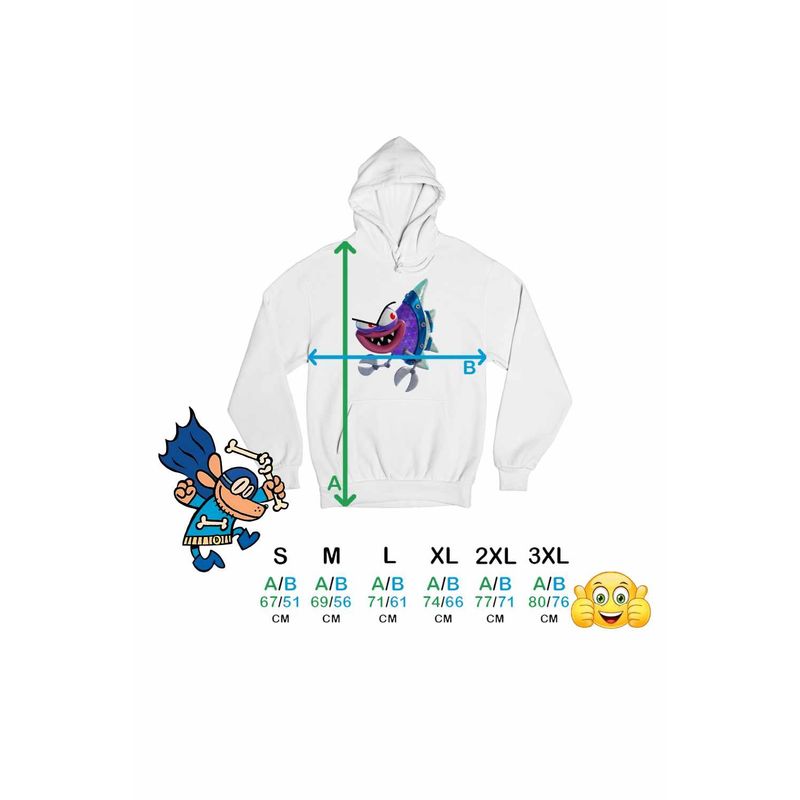 Fashion, accesorii si bijuterii - Barbati - Imbracaminte - Hanorace barbati - Hanorac Barbati Dog Man Flippy The Fish Pestele, alb, marime S - Infinity.ro