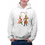 Fashion, accesorii si bijuterii - Barbati - Imbracaminte - Hanorace barbati - Hanorac Barbati Sun Wukong King Monkey Antic, alb, marime S - Infinity.ro