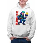 Fashion, accesorii si bijuterii - Barbati - Imbracaminte - Hanorace barbati - Hanorac Barbati Kendama Roblox Skin, alb, marime 2XL - Infinity.ro