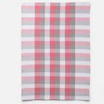 Casa si Gradina - Textile si covoare - Textile bucatarie - Servete si naproane - Prosop de bucatarie in carouri, 60x40cm, Alb Gri Fucsia - Infinity.ro
