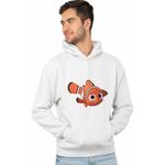 Fashion, accesorii si bijuterii - Barbati - Imbracaminte - Hanorace barbati - Hanorac Barbati Finding Nemo Pestisor Desene Animate Ocean, alb, marime M - Infinity.ro