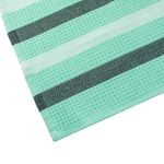 Casa si Gradina - Textile si covoare - Textile bucatarie - Servete si naproane - Prosop de bucatarie cu dungi, 60x40 cm, verde menta, gri si alb - Infinity.ro