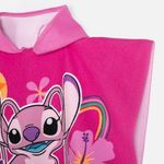 Jucarii, Copii si Bebe - Igiena si ingrijire - Baia bebelusului - Prosoape si halate de baie copii - Prosop Poncho pentru Copii cu Gluga, Roz, 60x120cm - Infinity.ro