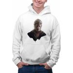 Fashion, accesorii si bijuterii - Barbati - Imbracaminte - Hanorace barbati - Hanorac Barbati Wukong Myth Black Death Monkey, alb, marime 2XL - Infinity.ro