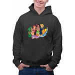 Fashion, accesorii si bijuterii - Barbati - Imbracaminte - Hanorace barbati - Hanorac Barbati Spioanele Plaja Desene Animate Agenti Misiune, negru, marime XL - Infinity.ro
