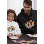 Fashion, accesorii si bijuterii - Barbati - Imbracaminte - Hanorace barbati - Hanorac Barbati Spioanele Plaja Desene Animate Agenti Misiune, negru, marime XL - Infinity.ro