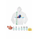 Fashion, accesorii si bijuterii - Barbati - Imbracaminte - Hanorace barbati - Hanorac Barbati Cautarea lui Nemo Dory Marlin Tata Viata Marina, alb, marime 3XL - Infinity.ro