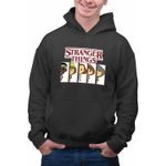 Fashion, accesorii si bijuterii - Barbati - Imbracaminte - Hanorace barbati - Hanorac Barbati Stranger Things Team Survivor Film, negru, marime S - Infinity.ro