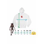 Fashion, accesorii si bijuterii - Barbati - Imbracaminte - Hanorace barbati - Hanorac Barbati Stranger Things Eleven Unsprezece Serial Jane, alb, marime S - Infinity.ro