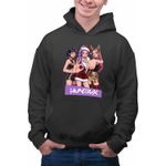 Fashion, accesorii si bijuterii - Barbati - Imbracaminte - Hanorace barbati - Hanorac Barbati Six Seven Huntrix 67 Demon Hunters Kpop, negru, marime 2XL - Infinity.ro