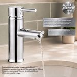 Casa si Gradina - Sanitare - Lavoar baie si accesorii - Baterii sanitare - Baterie monocomanda pentru lavoar din otel inoxidabil - Infinity.ro