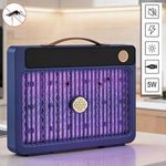 Market - Curatenie si intretinere casa - Produse menaj - Insecticide si capcane - Aparat Electric Anti Insecte 5W cu Lumina Mov - Infinity.ro