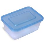 Casa si Gradina - Bucatarie si vesela - Organizare si depozitare bucatarie - Cutii alimentare - Recipiente Alimente Plastic 1L Transparente - Set de 4 buc - Infinity.ro