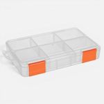 Casa si Gradina - Mobilier - Organizare si depozitare - Cutii depozitare - Organizator plastic 6 compartimente reglabile pentru obiecte mici - Infinity.ro
