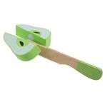 Jucarii, Copii si Bebe - Jucarii si jocuri - Jucarii & jocuri educative - Jocuri si jucarii educative - Set de Joaca din Lemn cu Fructe si Cutit, 7 Piese, Multicolor, 24,5x17,5cm - Infinity.ro
