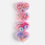 Fashion, accesorii si bijuterii - Copii - Accesorii copii - Accesorii pentru par copii - Set Accesorii Par pentru Copii, 108 buc, Multicolor - Infinity.ro