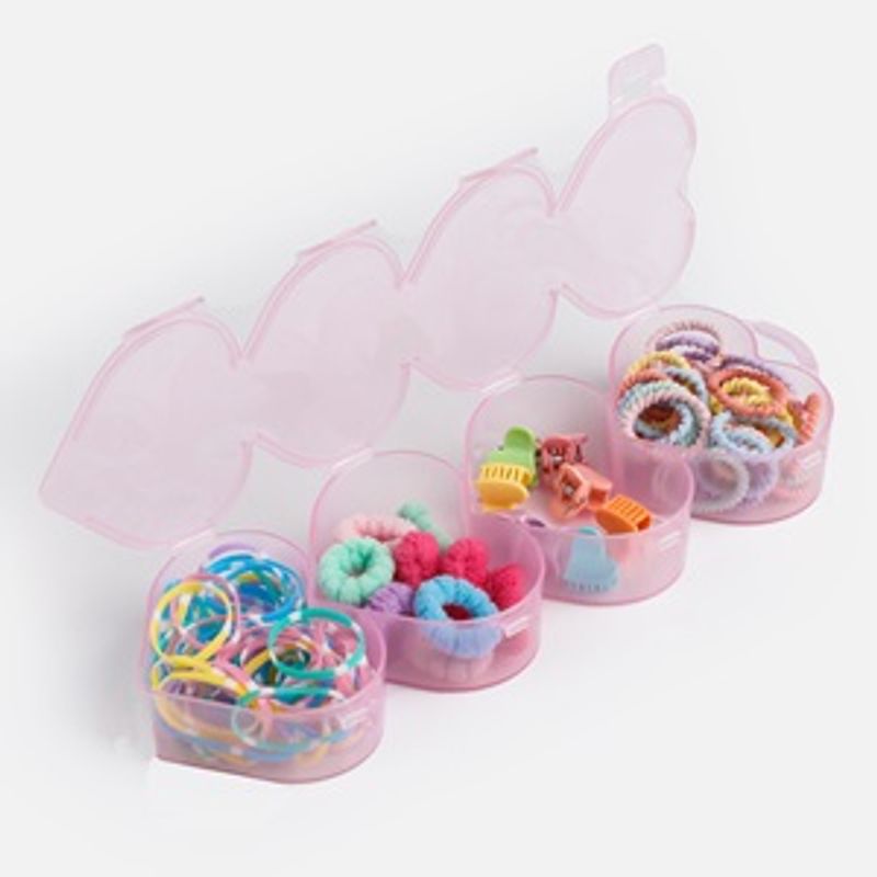 Fashion, accesorii si bijuterii - Copii - Accesorii copii - Accesorii pentru par copii - Set Accesorii Par pentru Copii, 108 buc, Multicolor - Infinity.ro