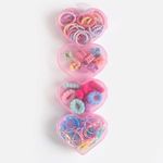 Fashion, accesorii si bijuterii - Copii - Accesorii copii - Accesorii pentru par copii - Set Accesorii Par pentru Copii, 108 buc, Multicolor - Infinity.ro