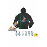 Fashion, accesorii si bijuterii - Barbati - Imbracaminte - Hanorace barbati - Hanorac Personalizat Barbati Doamna si Vagabondul Jock Catel Scottish Terrier, negru, marime M - Infinity.ro