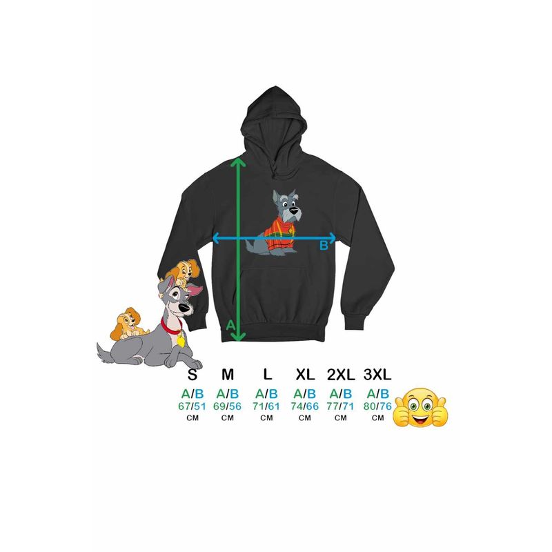 Fashion, accesorii si bijuterii - Barbati - Imbracaminte - Hanorace barbati - Hanorac Personalizat Barbati Doamna si Vagabondul Jock Catel Scottish Terrier, negru, marime M - Infinity.ro