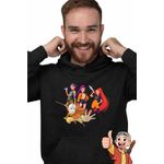 Fashion, accesorii si bijuterii - Barbati - Imbracaminte - Hanorace barbati - Hanorac Barbati Avatar Huntrix Kpop Last Airbender, negru, marime 3XL - Infinity.ro