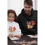 Fashion, accesorii si bijuterii - Barbati - Imbracaminte - Hanorace barbati - Hanorac Barbati Avatar Huntrix Kpop Last Airbender, negru, marime 3XL - Infinity.ro