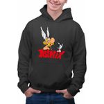 Fashion, accesorii si bijuterii - Barbati - Imbracaminte - Hanorace barbati - Hanorac Barbati Asterix Dogmatix Aventuri, negru, marime XL - Infinity.ro