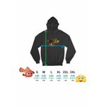 Fashion, accesorii si bijuterii - Barbati - Imbracaminte - Hanorace barbati - Hanorac Barbati Finding Nemo Broasca Testoasa Squirt Crush Ocean Viata Marina, negru, marime S - Infinity.ro