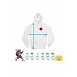 Fashion, accesorii si bijuterii - Barbati - Imbracaminte - Hanorace barbati - Hanorac Barbati Testoasele Ninja Foot Clan Logo, alb, marime L - Infinity.ro