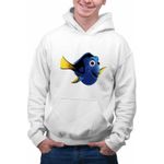 Fashion, accesorii si bijuterii - Barbati - Imbracaminte - Hanorace barbati - Hanorac Barbati Finding Nemo Dory Dora Viata Marina, alb, marime 2XL - Infinity.ro