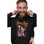 Fashion, accesorii si bijuterii - Barbati - Imbracaminte - Hanorace barbati - Hanorac Barbati Familia Addams Wednesday Horror Cimitir Halloween Valenines Day Dragobete Cupidon, negru, marime M - Infinity.ro