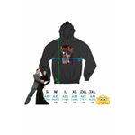 Fashion, accesorii si bijuterii - Barbati - Imbracaminte - Hanorace barbati - Hanorac Barbati Familia Addams Wednesday Horror Cimitir Halloween Valenines Day Dragobete Cupidon, negru, marime M - Infinity.ro