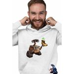 Fashion, accesorii si bijuterii - Barbati - Imbracaminte - Hanorace barbati - Hanorac Barbati Wall-E Planta Floare Cizma Bocanc Papuc Robot Viitor, alb, marime 3XL - Infinity.ro