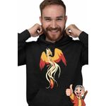 Fashion, accesorii si bijuterii - Barbati - Imbracaminte - Hanorace barbati - Hanorac Barbati Avatar Dragon Phoenix Korra Airbender, negru, marime 2XL - Infinity.ro