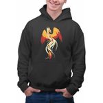 Fashion, accesorii si bijuterii - Barbati - Imbracaminte - Hanorace barbati - Hanorac Barbati Avatar Dragon Phoenix Korra Airbender, negru, marime 2XL - Infinity.ro