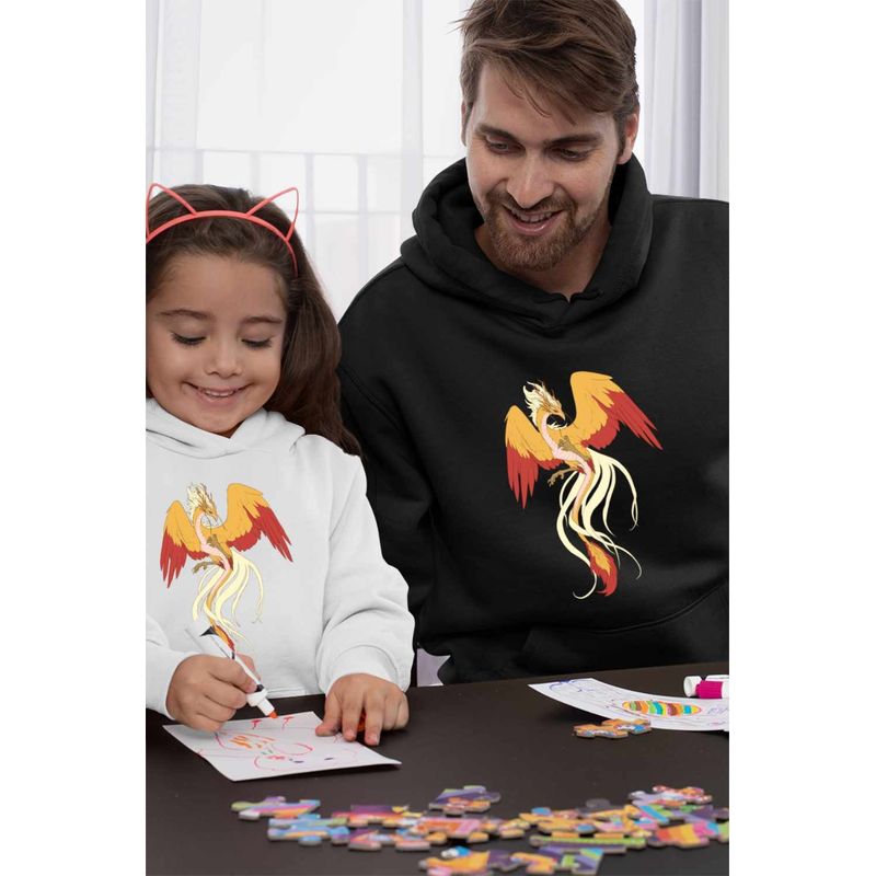 Fashion, accesorii si bijuterii - Barbati - Imbracaminte - Hanorace barbati - Hanorac Barbati Avatar Dragon Phoenix Korra Airbender, negru, marime 2XL - Infinity.ro