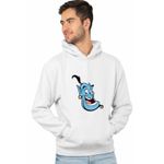 Fashion, accesorii si bijuterii - Barbati - Imbracaminte - Hanorace barbati - Hanorac Barbati Aladdin Genie Duh Lampa Fermecata Alibaba, alb, marime M - Infinity.ro