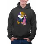 Fashion, accesorii si bijuterii - Barbati - Imbracaminte - Hanorace barbati - Hanorac Personalizat Barbati Frumoasa si Bestia, negru, marime XL - Infinity.ro