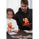 Fashion, accesorii si bijuterii - Barbati - Imbracaminte - Hanorace barbati - Hanorac Barbati Six Seven Winnie the Pooh Craciun 67, negru, marime XL - Infinity.ro
