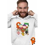 Fashion, accesorii si bijuterii - Barbati - Imbracaminte - Hanorace barbati - Hanorac Barbati South Park Brainrot Capucina Bananini Ambalabu Italian, alb, marime M - Infinity.ro